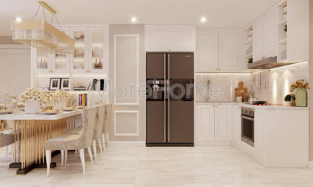 Thiết kế nội thất chung cư 1050 quận Bình Thạnh Sài Gòn